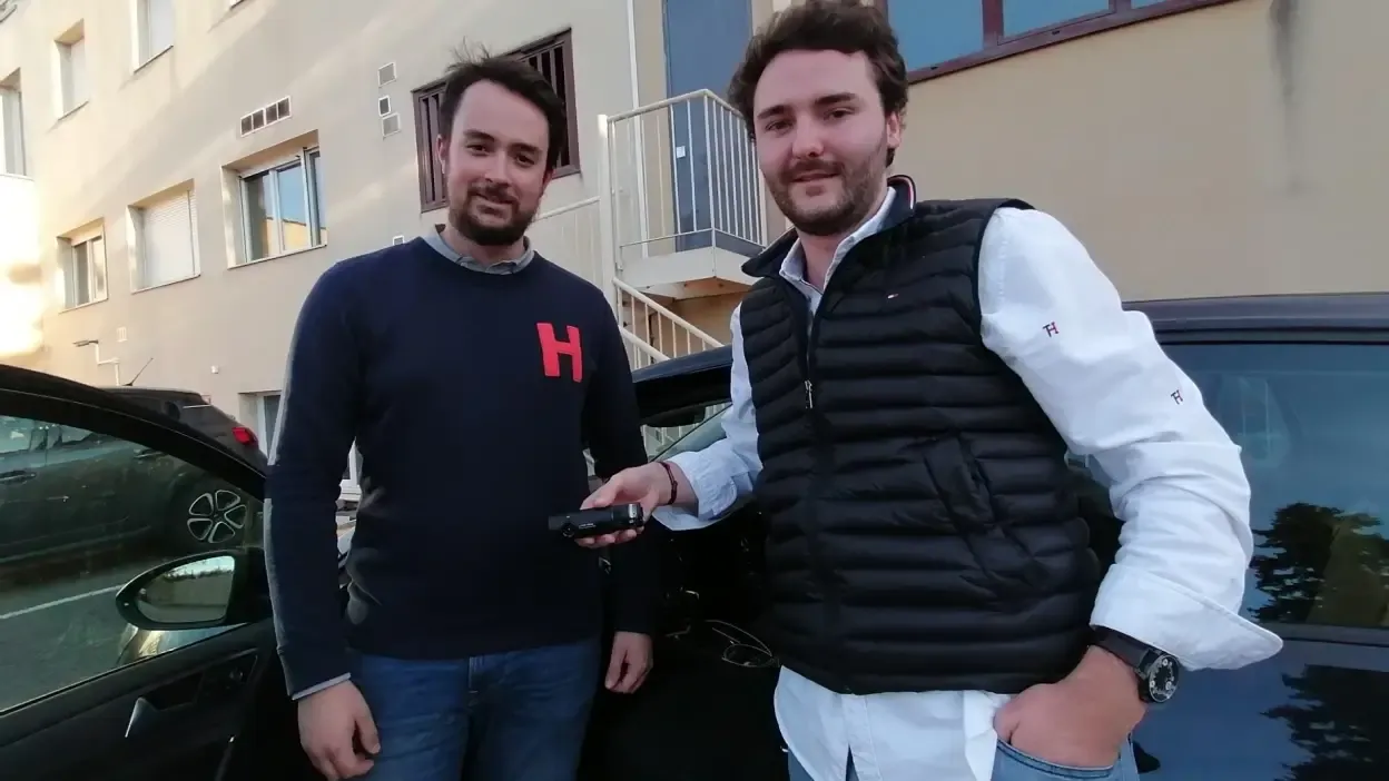 Les fondateurs de SURICAPT sur l'Essor Loire