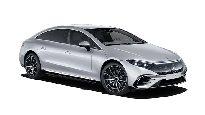 Vue gloable Mercedes EQS