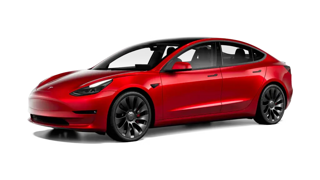 Vue gloable Tesla Model 3